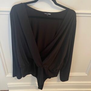 Fashion Nova Black Women's Bodysuit